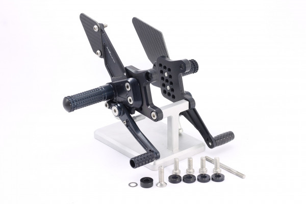 MG Biketec Sportfussrastenanlage passend für Aprilia RSV4 1100 / Factory ab 2021