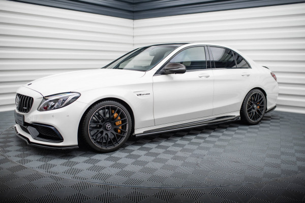 Seitenschweller Ansatz V.2 passend für Mercedes-AMG C63 Limousine / Kombi W205 / S205