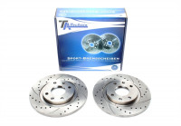 TA Technix Sport Bremsscheiben Satz Vorderachse passend für Citroën & Peugeot TA Technix Sport Bremsscheiben Satz Vorderachse passend für Citroën & Peugeot