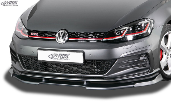 RDX Frontspoiler VARIO-X für VW Golf 7 GTI / GTD / GTE Facelift 2017+ Frontlippe Front Ansatz Vorne