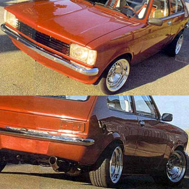 K.A.W. Tieferlegungsfedern für Opel Kadett C City ab 08/1973 bis 07/1979