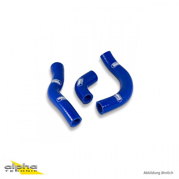 SAMCO SPORT Siliconschlauch Kit blau für Yamaha TDM900 Modelljahr 2002-2010