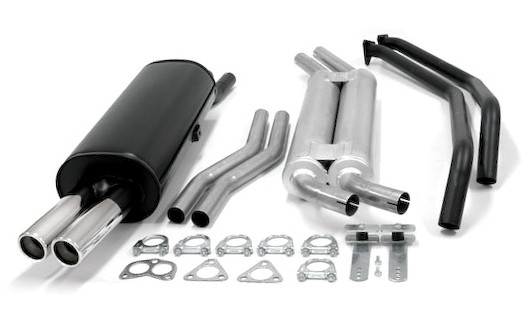 TA Technix Sportauspuffanlage 2x70mm passend für BMW 320i/323i/325i E30 6-Zyl.