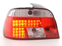 LED Rückleuchten Set passend für BMW 5er Limousine Typ E39 95–00 klar/rot LED Rückleuchten Set passend für BMW 5er Limousine Typ E39 95–00 klar/rot