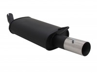 Novus Sportauspuff passend für Ford Fiesta MK3 GFJ 1x76mm RL-Design Novus Sportauspuff passend für Ford Fiesta MK3 GFJ 1x76mm RL-Design