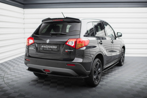 Heckansatz Suzuki Vitara S Mk2 Schwarz Hochglanz