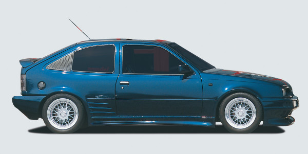 Rieger Seitenschweller rechts passend für Opel Kadett E 3-tür. (09/88–09/95)