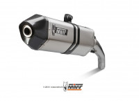 MIVV Speed Edge Edelstahl Auspuff passend für Kawasaki ZX-6R 09-16 MIVV Speed Edge Edelstahl Auspuff passend für Kawasaki ZX-6R 09-16