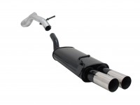 Novus Sportauspuff passend für Audi A3 / Seat Leon / VW Golf 4 / VW New Beetle 2x76mm RL-Design Novus Sportauspuff passend für Audi A3 / Seat Leon / VW Golf 4 / VW New Beetle 2x76mm RL-Design