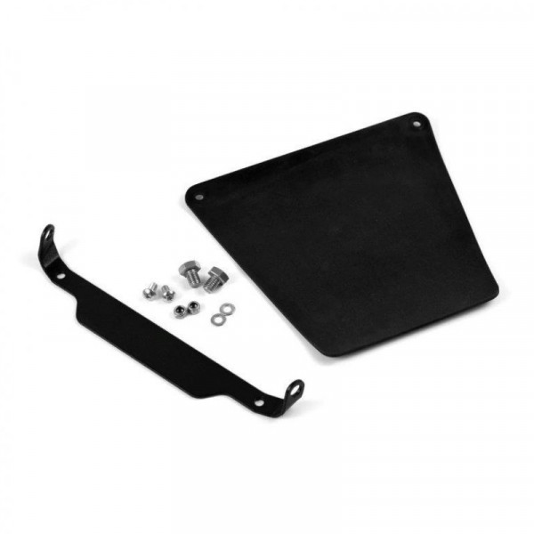 Pyramid Federbein Schutz Platte Schwarz Matt passend für Honda CB 500 X / NX 500