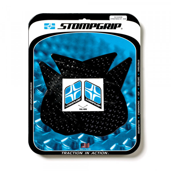 Stompgrip Traction Pad für Kawasaki Z1000 / ABS 10-16 Volcano Schwarz