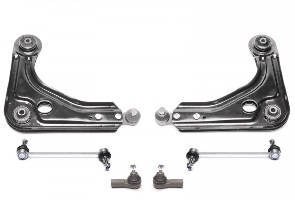 TA Technix Querlenker Satz Groß passend für Ford Fiesta III bis Bj.12.93 / Fiesta Kasten / Courier K