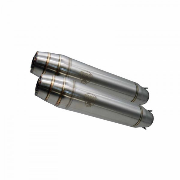 Bmw R 65 1985-1992, Deeptone Inox Caf? Racer, Dual universal Homologated legal silencer kit, includi