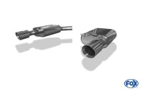 FOX Endschalldämpfer passend für Audi A6 4G 3,0l TFSI 1x100 Typ 25 rechts/links FOX Endschalldämpfer passend für Audi A6 4G 3,0l TFSI 1x100 Typ 25 rechts/links