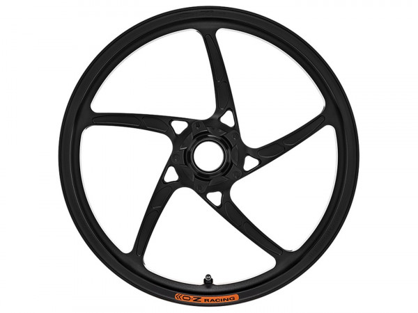 OZ Piega Aluminium vorne in schwarz matt für Yamaha YZF-R3 (nur für OEM 2 75" x 17") RH07 / RH12 201