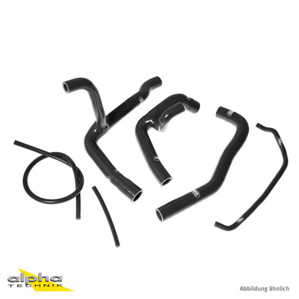 SAMCO SPORT Siliconschlauch Kit Racing Hose Kit schwarz für Yamaha YZF-R6 Modelljahr 2006-2023