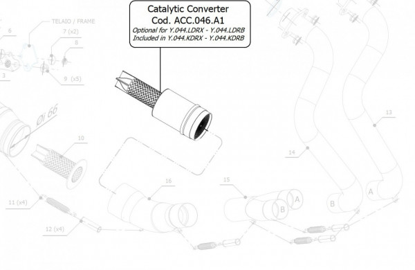 MIVV Nachrüstkatalysator Euro 4/5 mit DB-Killer