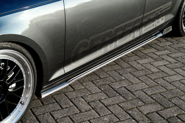 CUP Seitenschweller mit Wings hinten passend für Audi A4 B9