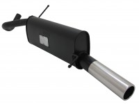 Novus Sportauspuff passend für VW Polo 6R mit R-Heck 1x76mm Novus Sportauspuff passend für VW Polo 6R mit R-Heck 1x76mm