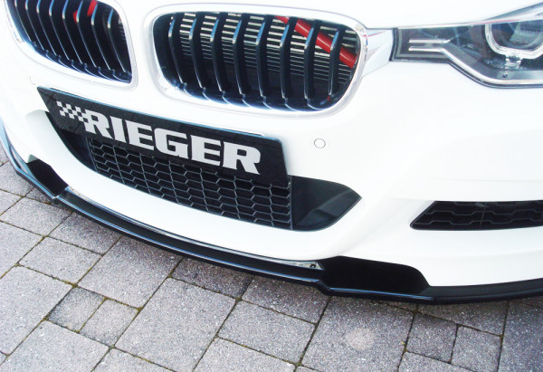 Rieger Spoilerschwert glanz schwarz für BMW 3er F30 (3L) Lim. 02.12-06.15 (bis Facelift)