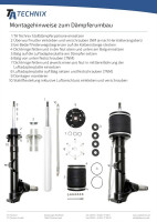 TA Technix Luftdämpfersatz passend für BMW 5er Serie E28, 6er Serie E24 TA Technix Luftdämpfersatz passend für BMW 5er Serie E28, 6er Serie E24