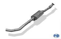 FOX Vorschalldämpfer passend für Opel Adam FOX Vorschalldämpfer passend für Opel Adam