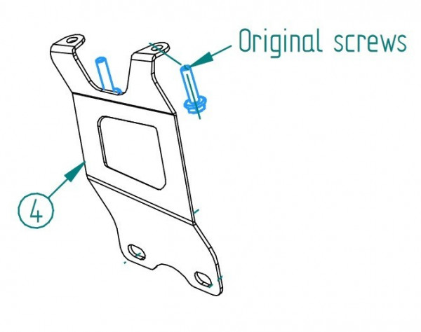MIVV Halterung passend für Y.064.LDKB