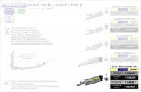 Arrow Race-Tech Aluminium Endschalldämpfer passend für Suzuki GSX-S 1000 Arrow Race-Tech Aluminium Endschalldämpfer passend für Suzuki GSX-S 1000