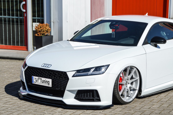 Spoilerschwert Frontspoiler Cuplippe aus ABS für Audi TT+TTS 8S S-Line