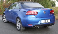 FOX Endschalldämpfer passend für VW Eos 1F Facelift 2,0l – 2x80 Typ 16 rechts/links FOX Endschalldämpfer passend für VW Eos 1F Facelift 2,0l – 2x80 Typ 16 rechts/links