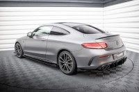 Street Pro Heck Ansatz Diffusor + Flaps passend für Mercedes-AMG C43 Coupe/Cabrio C205/A205 Facelift Street Pro Heck Ansatz Diffusor + Flaps passend für Mercedes-AMG C43 Coupe/Cabrio C205/A205 Facelift