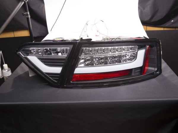 LED Rückleuchten Set Lightbar Audi A5 8T Coupe/Sportback Bj. 07-11 schwarz