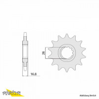 Ritzel gummiert 16 Zähne Teilung 530 passend für Honda Ritzel gummiert 16 Zähne Teilung 530 passend für Honda