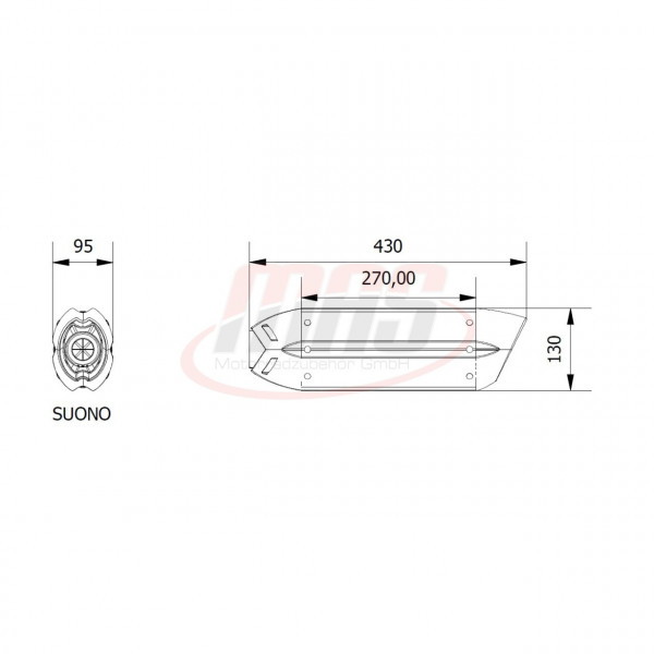 MIVV Ducati 848 07-13 - Ducati 1098 07-08 - Ducati 1198 09-13
