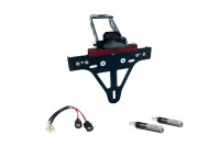 Kennzeichenhalter-Blinker-Kit IDEA passend für Kawasaki ZX-4RR ZX400P ab 2024 Kennzeichenhalter-Blinker-Kit IDEA passend für Kawasaki ZX-4RR ZX400P ab 2024