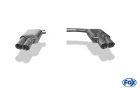 FOX Endschalldämpfer passend für Audi A4/A5 B8 - 2x90 Typ 25 rechts/links FOX Endschalldämpfer passend für Audi A4/A5 B8 - 2x90 Typ 25 rechts/links