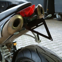 Kennzeichenhalter passend für KTM Super Duke 990 starr schwarz Kennzeichenhalter passend für KTM Super Duke 990 starr schwarz