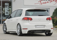 Rieger Heckschürzenansatz passend für VW Golf 6 GTI 3-tür Rieger Heckschürzenansatz passend für VW Golf 6 GTI 3-tür