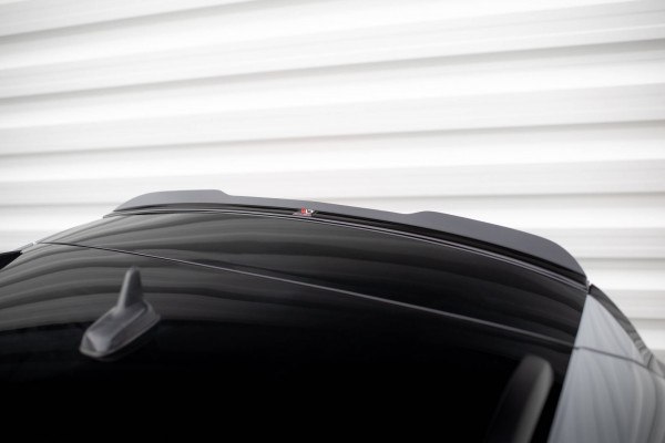Spoiler CAP Für VW Passat R-Line B8 Schwarz Hochglanz