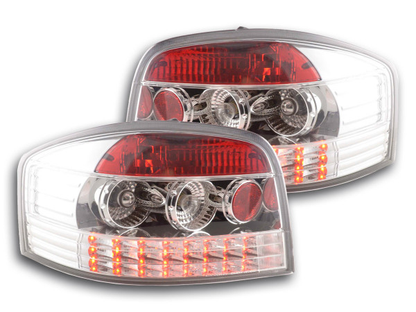 LED Rückleuchten Set Audi A3 Typ 8P 03-05 chrom