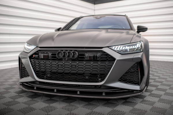 Prepreg Carbon Fiber Front Ansatz Für Audi RS6 C8 / RS7 C8