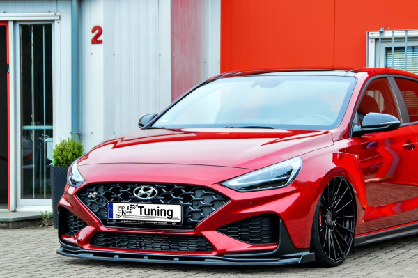 Cup Frontspoilerlippe mit Wing für Hyundai I30 N + N-Line Facelift