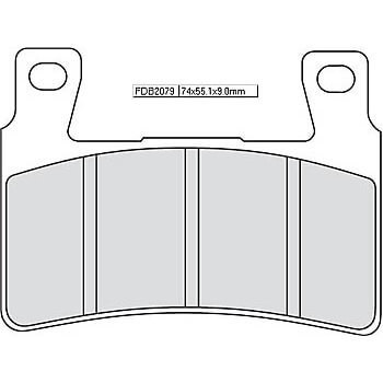 FERODO Sinter Racing Bremsbelag FDB 2079 XRAC