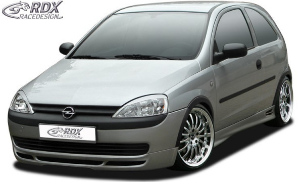 RDX Frontspoiler für OPEL Corsa C (bis 2002) Frontlippe Front Ansatz Spoilerlippe