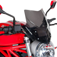 Barracuda Windschild Aerosport Plexiglas passend für Ducati Monster 1200 / 821 / 797 Barracuda Windschild Aerosport Plexiglas passend für Ducati Monster 1200 / 821 / 797
