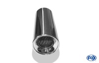 FOX Anschweißendrohr Typ 13 Ø114 mm Edelstahl mit Absorber FOX Anschweißendrohr Typ 13 Ø114 mm Edelstahl mit Absorber