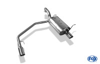 FOX Endschalldämpfer passend für Nissan Primera P12 Limousine - Ausgang rechts/links 1x90 Typ 16 FOX Endschalldämpfer passend für Nissan Primera P12 Limousine - Ausgang rechts/links 1x90 Typ 16