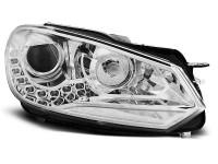 Scheinwerfer True DRL chrom passend für VW Golf 6 Scheinwerfer True DRL chrom passend für VW Golf 6
