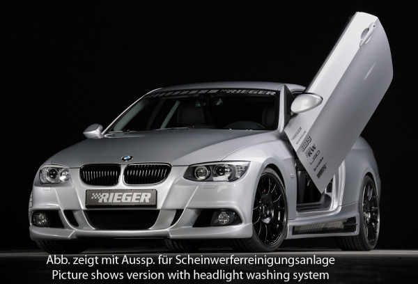 Rieger Spoilerstoßstange für BMW 3er E92 Coupé 03.10- (ab Facelift) LCI