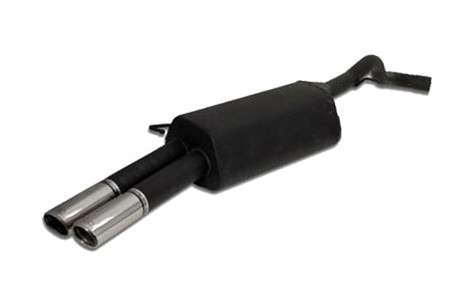 Ulter Sportauspuff passend für Skoda Octavia 1996-2004 mit 2 Endrohren Ø70